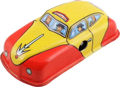 Produktbild von Blechspielzeug - Taxi - gelb-orange