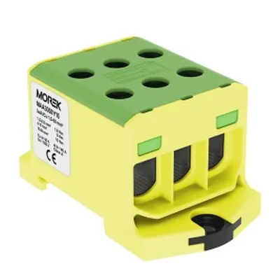 Obrázek produktu pro Hlavní kabelová svorka 6x1,5-50mm2 žlutozelená 1P OTL 50-3 MAA3050Y10 Morek 4306