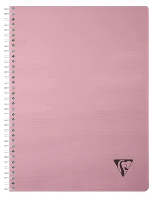 Zdjęcie produktu dla Clairefontaine 327124C Clairefontaine Spiralbuch LINICOLOR, DIN A4, petalrosa