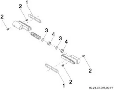 Produktbild von Dornbracht 90240209500-00 Gelenk für Bidet Ersatzteile