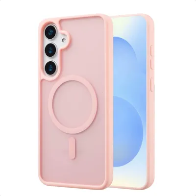 Zdjęcie produktu dla imoshion Color Guard Backcover z MagSafe dla Samsung Galaxy S25 - Jasnoróżowy