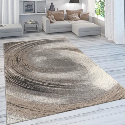 Immagine prodotto di Tappeto da salotto, moderno a pelo corto in colori pastello, motivo vintage Galaxy, dimensioni 200x290 cm