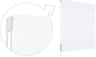 Immagine prodotto di Tenda romana 160x240 cm Tenda veneziana bianca Premium