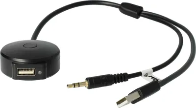 Produktbild von vhbw AUX USB Audio Adapter Kabel KFZ Radio (30 cm) kompatibel mit BMW ab Bj. 02/2009 Z4 Auto, Autoradio - USB, Bluetooth
