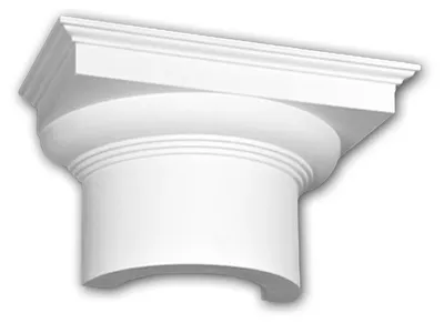 Imagen del producto de Profhome 115005 Capitel de media columna Columna Elemento decorativo