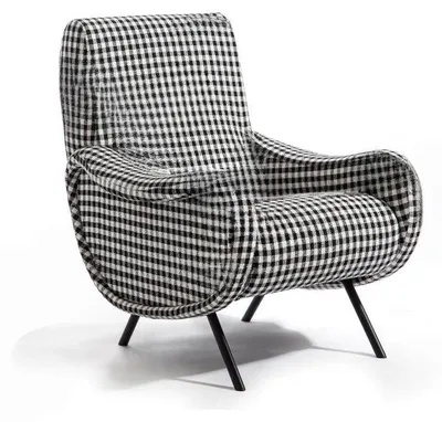 Immagine prodotto di Poltrona Design Soggiorno Moderno Poltrona imbottita Mobili Relax Club