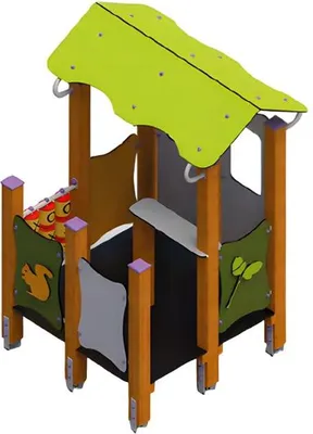 Immagine prodotto di Spielplatz Spielhaus Kinderspielplatz Kinderbank Kinderzelt Spielhäuschen