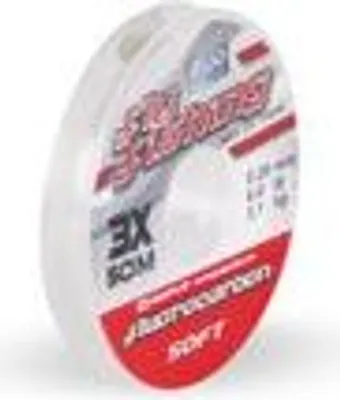 Produktbild von ASSO Fluorocarbon Soft 50m 0,22mm 3,80 kg Clear Vorfachschnur
