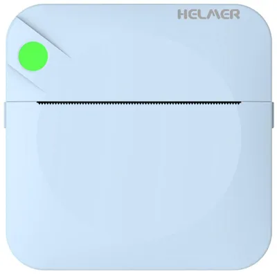 Zdjęcie produktu dla Przenośna mini drukarka termiczna HELMER TP01/ rozdzielczość druku 200dpi/ Bluetooth/ bateria 1000mAh/ micro USB/ Android/ iOS