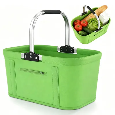 Imagen del producto de Cesta plegable de 30 litros para compras y actividades de camping