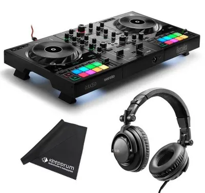 Obrázok produktu pre DJ kontrolér Hercules Inpulse 500 so slúchadlami DJ45