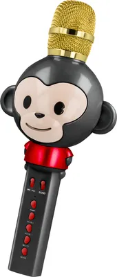 Produktbild von Maxlife, Bluetooth Karaoke-Mikrofon für Kinder, Eingebauter Lautsprecher, Schwarz