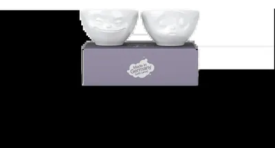 Immagine prodotto di Fiftyeight Products Set di ciotole piccole n.1 100ml bianco - kiss/grin