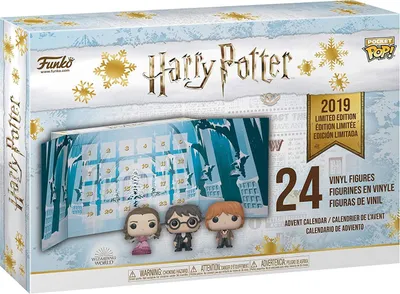 Produktbild von Funko Harry Potter Pocket Pop Adventskalender 2019 mit 24 Pop! Figuren Fanartikel Merch Magie Zauberer