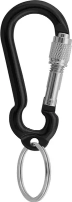Produktbild von ALIENS - Zubehörkarabiner MINI RING Schraube 6 cm, Farbe:schwarz-poliert