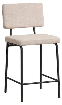 Obrázok produktu pre Bronx71 barová stolička Espen recyklovaná látka béžová 64 - 77 cm