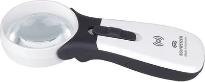 Produktbild von Schweizer ERGO-Lux i Mobil 6 fach / Ø 55 mm Neutralweiß Lupe inkl. Ladepad