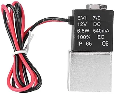 Image de Solenoidélectrovanne en aluminium, 2 voies, 220V, normalement fermée