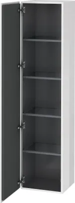 Image de Duravit L-Cube armoire haute, 1 porte charnière à gauche, 400x363x1760mm, LC1180L7171