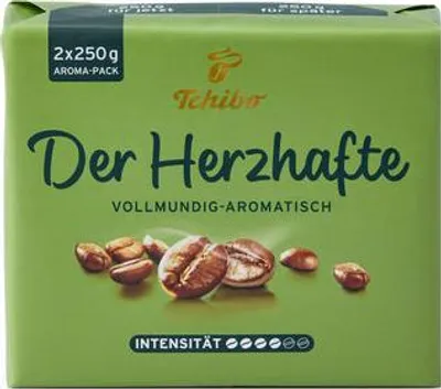 Obrázok produktu pre Tchibo – Lahodná mletá káva – 9 x 500 g (2 x 250 g)
