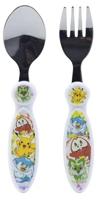 Kinderbesteck Pokémon, 2-tlg., Edelstahl, BPA-frei