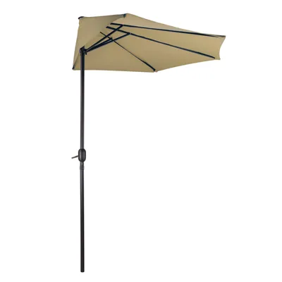 Zdjęcie produktu dla Parasol półokrągły „La Spezia” beżowy