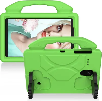Immagine prodotto di Custodia per bambini per Samsung Galaxy Tab A 8.0 2018/2017, Tab E 8.0, Tab 4 8.0 2014, leggera custodia in schiuma EVA con maniglia e supporto Verde