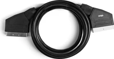 Zdjęcie produktu dla Ekon ECVXSCAR15MMK, 1,5 m, SCART (21-pin), SCART (21-pin), Męska, Męska, Czarny