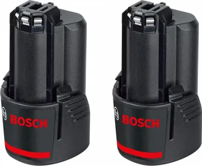 Produktbild von Bosch 2 x GBA 12V 3.0Ah Akku Set 12 V 3,0 Ah Li-Ion 2 Stück ( 1600A00X7D )