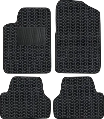 Image de PE019_EVA_POD - Ensemble complet de tapis de sol pour voiture en EVA, compatible avec les modèles Peugeot 405 de 1992 à 1996, avec renfort supplémentaire