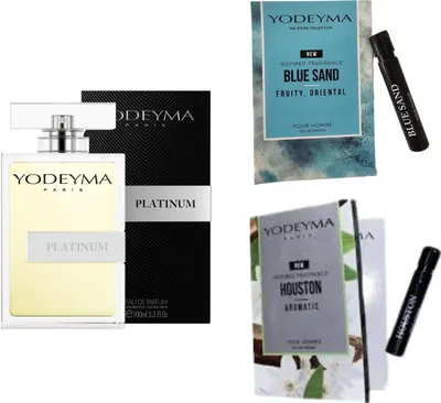 Produktbild von Yodeyma Platinum Eau de Parfum für Männer 100 ml + 2 Proben