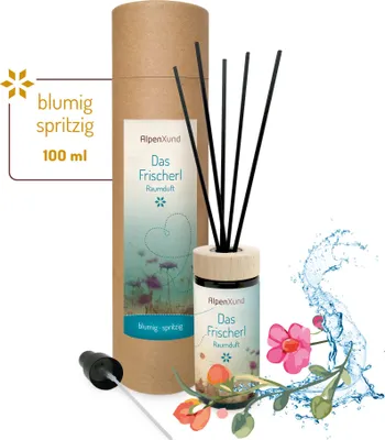 Produktbild von Zirbenfamilie Raumduft-Diffuserl "das Frischerl" | 100ml