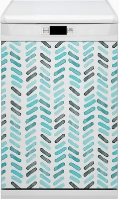 Produktbild von Küche Dekorative Magnete  Magnet Folie für Geschirrspüler 45x80 cm   - Aquarell -Fischling