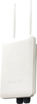 Zdjęcie produktu dla DrayTek VIGORAP 918R, 2,4 GHz, 5 GHz, 1300 Mbit/s, 802.1x RADIUS, EAP-TLS, HTTPS, SNMP, SNMPv2, SNMPv3, WEP, WPA, WPA2, WPA3-PSK, 10,100,1000 Mbit/s