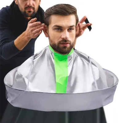 Produktbild von Professioneller Schneideumhang – wasserdicht – Friseurzubehör für Erwachsene (Männer und Frauen)