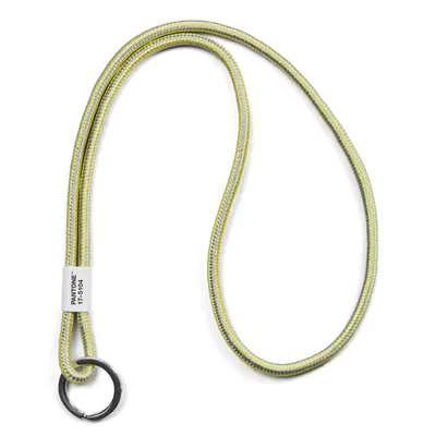 Produktbild von PANTONE Design- Schlüsselband, Key Chain Long, CoY 2021 - Illuminating 13-0647 & Ultimate Gray 17-5104