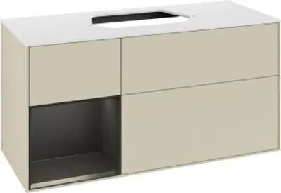 Produktbild von Villeroy & Boch F411PDHJ Waschbeckenunterschrank Finion F41