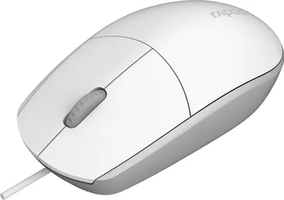 Produktbild von Rapoo N100 Weiß Optische Maus