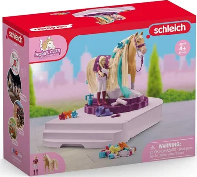 Zdjęcie produktu dla schleich HORSE CLUB Sofia’s Beauties 42617, Brushable hair, Horses, 3 lat(a), Wielobarwny