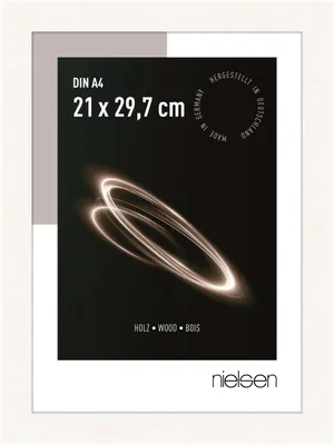 Produktbild von nielsen Holz Bilderrahmen Essential, 21x29,7 cm (A4), Weiß