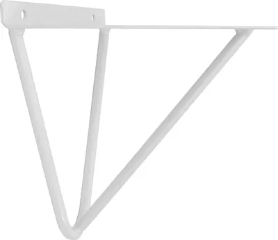 Produktbild von Natural Goods Berlin Regalhalter FHAIN, Regalhalterung, Regalträger, Wandregal, Wandkonsole, Weiß, 160 bis 200 mm Regalboden, 1 Stück