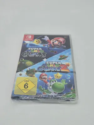 Produktbild von Super Mario Galaxy + Super Mario Galaxy 2-Spiel