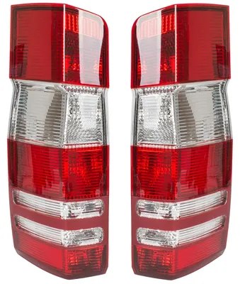 Für Mercedes Sprinter CDI 906 2006-2015 Rückleuchten Heckleuchten LINKS + RECHTS in der Farbe von GOLDCAR