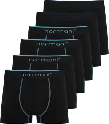 Produktbild von normani 6 Herren Baumwoll-Boxershorts