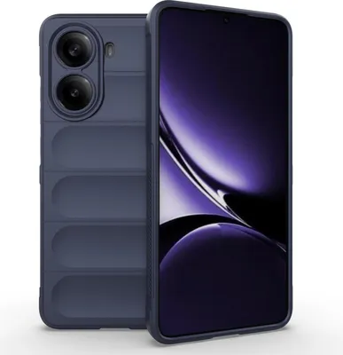 Productafbeelding van Beschermhoes voor Xiaomi Poco X7 - Achterkant Phonesta GripShell, siliconen - Donkerblauw