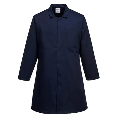 Image de Blouse Homme Agroalimentaire, 1 Poche Couleur : Marine Taille Xl - Portwest