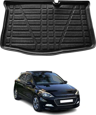 Image de Bac de coffre pour Hyundai i20 2014-2020 Caoutchouc TPE noir