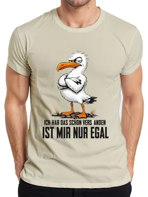 Obrázek produktu pro Tričko s nápisem "To už chápu, ale je mi to jedno", sarkastické, pánské, barva: přírodní, velikost: XL