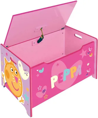Produktbild von Peppa Pig Holzspielzeugregal Rosa  Rosa One Size