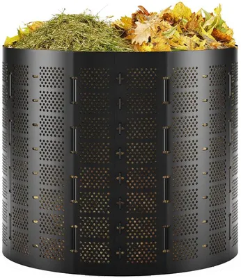 Produktbild von Bradas Kompostbehälter 800 Liter aus HDPE schwarz